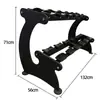 Estante de mancuernas de dos niveles transfronterizo para entrenamiento personal en casa, estante hexagonal para mancuernas, estante para mancuernas del fabricante original, accesorios para equipos de fitness