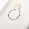 Pulseira Elegante de Luxo Leve de Nicho com Cristais de Zircônia Imitação Simples para Mulheres, Pulseira Ajustável de Alto Padrão para o Verão, Joias para Atacado