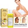 Ouhoe Aceite Amarillo para Cutículas Hidratante Nutritivo Cuidado de la Piel Cuerpo Limpieza de la Piel Iluminador Tono de Piel