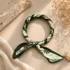 Pulseras de pañuelo de seda estilo francés transfronterizas con varios estampados, pulseras de cinta estampadas en tela, admiten personalización y venta al por mayor en stock
