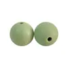 Cuentas de Silicona de 15 mm, Redondas para Pulsera de Abalorios DIY, Llavero, Accesorios para Joyería, Cuentas Sueltas al por Mayor en Stock