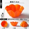 Vajilla Xiangyuan Meimian Tazón Creativo para Guarniciones Brochetas Encaje Tazón para Verduras Autoservicio Giratorio Olla Pequeña Giratoria para Verduras