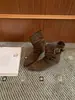 Botines de Moda Europea y Americana Nuevos Otoño/Invierno 2026 de Gamuza con Punta Cuadrada, Tacón Bajo Grueso y Hebilla para Mujer