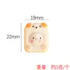 Yqt Lindo Cachorro Hamburguesa Pan Mini Set de Juguetes de Comida Resina Accesorios DIY Accesorios Pequeños Juguete de Escritorio Adornos