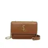 Bolso Pequeño Cuadrado de Cadena Yangshulin Lujo Accesible para Mujer 2025 Nuevo Bolso de Axila de Gama Alta Bolso Plegable Bolso de Hombro Único Cruzado