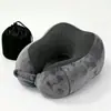 Entrega Directa de Fábrica Espuma de Memoria de Rebote Lento Soporte Cervical Almohada en Forma de U, Almohada Portátil para Viaje y Siesta Camelback, Personalización de Almohada en Forma de U