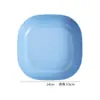Mesa de Comedor Estilo Japonés Plato para Huesos de Pescado Paja de Trigo Plato Creativo de Plástico para Frutos Secos Snacks Dulces Plato Pequeño con Base