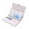 Billetera Larga para Mujer de Venta Caliente en Comercio Exterior Transfronterizo, Simple y Versátil, Multifuncional, Bolso de Mano Plegable de Moda para Mujer