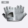 Guantes de Fitness de Verano Nueva Ropa para Exteriores Resistentes al Desgaste Transpirables para Montar Antideslizantes Engrosados con Cojín de Aire de Medio Dedo para Hombres y Mujeres
