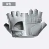 Guantes de Fitness Verano Nuevos Resistentes al Desgaste Transpirables para Hombres y Mujeres Montar al Aire Libre Antideslizantes Engrosados Cojín de Aire Guantes de Medio Dedo