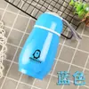 Taza termo de acero inoxidable con diseño de pingüino de color caramelo creativo para niños, taza aislante con logotipo impreso, regalo