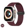 Correa de silicona con hebilla plegable magnética para Apple Watch