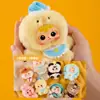 Tres Pequeños Llaveros de Peluche Charms para Bolsos Q-Cute Animalitos Juguetes de Caja Sorpresa Regalo Creativo Venta al por Mayor