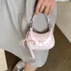 Bolsa Pequena Super Popular Fofa de Bolinhas para Mulheres 2026 Nova Bolsa Transversal de Primavera e Verão Bolsa de Mão Fashion Bolsa Dumpling