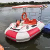 Barco Bate-Bate Modelo Novo Barco Bate-Bate Elétrico Barco de Diversão de Fibra de Vidro Barco Elétrico Infantil Pai-Filho Venda Direta de Fábrica