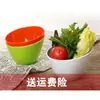 Vajilla de Melamina Imitación Porcelana Plástico Cuencos Inclinados Pequeños Olla Caliente Restaurante Cuencos para Verduras Coloridos Buffet Cuencos para Condimentos Engrosados