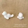 Delfín de Espuma Dibujo Animado Delfín Embrión Hecho a Mano DIY Decoraciones de Delfín Espuma 9*5cm Salida de Fábrica