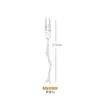 Cuchillo, Tenedor y Cuchara con Forma de Rama; Cuchara Mezcladora Creativa de Acero Inoxidable; Cucharilla de café; Tenedor de fruta; Cuchillo para Pastel de Luna; Recuerdo Lindo; Cuchara de postre