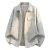 Nueva chaqueta vaquera de estilo business casual, ropa de trabajo para exteriores, talla grande, chaqueta estilo 'old money' para hombre, primavera y otoño