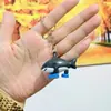 Tendencia Transfronteriza Llavero de Muñeca Jing de Shanghái Divertido Hombre Abstracto de Palo de Madera Tiburón Colgante para Mochila Venta al por Mayor 2025