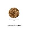 Esterilla Aislante Térmico Tejida de Ratán Otoñal, Posavasos y Posaplato, Accesorios para Ceremonia del Té, Salvamanteles para Juego de Té, Mantel de Mesa de Comedor de Alta Gama, Plegable