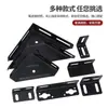 Suporte de Canto de Cama Macio Suporte de Canto Triângulo Grande Aberto Suporte de Canto de Cama Dobradiça de Cama Estrutura de Costela de Ferro de Ângulo Fixo Acessórios de Cama Fixadores de Cama