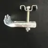 Accesorio de Disco Redondo Tipo Pasador de Disparo Hebilla Tipo A Tapa Redonda 50 Galvanizado en Caliente Pieza Redonda Abrazadera de Montaje Rejilla de FRP Abrazadera de Disco Redondo