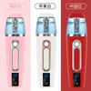 Instrumento de reposición de agua con spray de aniones Vaporizador facial de spray frío Carga USB Pulverizador portátil de mano Humidificador Instrumento de belleza