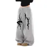 Calça longa casual de verão da Amazon para homens, tendência hip-hop, estilo high street, corte solto, nicho, perna reta, versátil, atacado