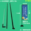 Poste de luz Soporte para bandera de carretera Bandera de playa de fibra móvil 3 m Inyección de agua Base de montaje de llanta de placa de hierro negro