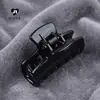 Pinzas para el Cabello de Plástico Estilo Minimalista en Varios Diseños para Mujer, Pasadores de Moño Negro Brillante, Accesorios para el Cabello Vintage para Looks Frescos, Mayoreo