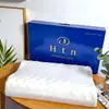 Travesseiro de látex personalizado estilo hotel cinco estrelas, núcleo de látex natural, suporte massageador para o pescoço, presente, travesseiro infantil