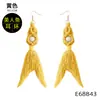 Pendientes de Borlas Europeos y Americanos de Estilo Étnico Transfronterizos Amazon, Pendientes de Botón de Semillas Únicos Hechos a Mano de Alta Gama, Accesorios para Mujer de Nicho