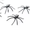 Aranha de Halloween algodão pequenas aranhas adereços truque paródia brinquedo simulação plástico aranha de pernas longas aranha de pernas finas