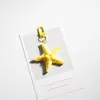 Chaveiro Ventilador Estrela do Mar Série Oceano Pingente Fofo Nicho Decoração de Mochila para Meninas Estilo Férias na Praia