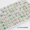 Rhinestones Octagonales Corte Rosa Dongzhou de 8 mm, Rhinestones Brillantes K9 con Base Puntiaguda, Nuevas Decoraciones para Uñas, Rhinestones para Accesorios de Aretes DIY