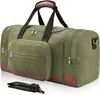Bolsa de Viagem Impermeável Expansível de Grande Capacidade, Durável e Resistente a Rasgos, Adequada para Uso na Academia e em Viagens