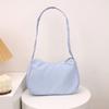 2024 Nuevo Estilo Simple Fresco Bolso para Axila Personalizado Nicho Bolso de Hombro para Mujer Bolso Simple de Media Luna Bolso Cruzado para Mujer