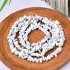 Atacado 80cm Ágata de Cristal Pedrinhas Irregulares Pulseira DIY Corrente de Suéter Pedra Desmagnetizadora com Furo Contas Soltas
