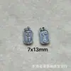 Shanxi prata antiga retro fazer antigo pequeno pingente pequeno vários estilos de Panax notoginseng prata DIY peça literária acessórios de joias