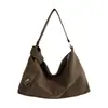 2026 Nuevo Bolso de Hombro Único Estilo Europeo y Americano Versátil para Mujer Casual Gran Capacidad Bolso Tote para el Hombro para Viajes Diarios