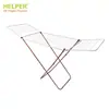Perchero Plegable Simple de Pie para Ropa Interior Exterior Balcón Doble Barra Barra Secadora de Ropa Perchero Plegable Telescópico en Forma de X Venta al por Mayor