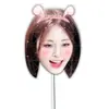 Máscara de Broma de Kim Dahyun y Zhou Ziyu de Twice para Bloqueo de Puerta de Boda, Recogida en el Aeropuerto, Merchandising de Apoyo para Conciertos