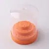 Caixa de Armazenamento para Nail Art, Caixa de Armazenamento para Cabeças de Polimento de Unhas, Suporte de Exibição com Encaixes, Caixa de Armazenamento e Organização, Caixa de Armazenamento para Ferramentas de Unhas