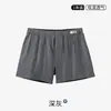 Calzoncillos Boxer de Algodón Puro para Hombre de Moda Rayados Ropa Interior para Hombre Calzoncillos Boxer Holgados para Hombre Pantalones para Casa