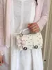 Bolso Cilíndrico de Lunares Moderno y Fresco para Mujer - Bolso de Mano y Bolso de Hombro Casual a la Moda, Bolso Cruzado Elegante y Versátil