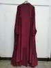 Nueva ropa de mujer transfronteriza de Yiduoduo, vestido Baotou con bajo grande, vestido largo cómodo y casual 24617, vestido de manga larga