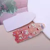 Novos Acessórios de Impressão Acrílica de Cachorro de Desenho Animado com Cor Gradiente DIY Clipe Lateral Adereços de Cabeça Joias Grampo de Cabelo Joias