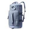 Venta al por mayor de fábrica Mochila de viaje Bolsa deportiva para fitness con separación seca y húmeda Equipaje de moda ligero para viajes de corta distancia