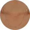 Amazon Cadena de eslabones Flash Transfronteriza Elegante Collar de Corazón Abierto Estrella Abierta Joyería de Moda Trendy para Chicas